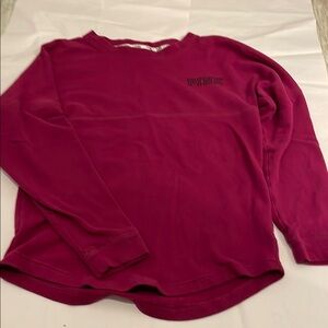 PINK Victoria's Secret Women's Fuchsia Long Sleeve Top